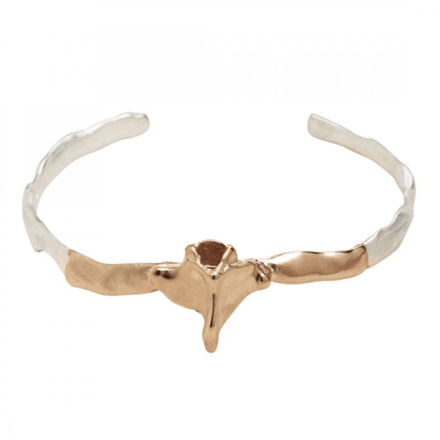 Smycken Bjørg | New Dawn Single Spine Cuff Rose