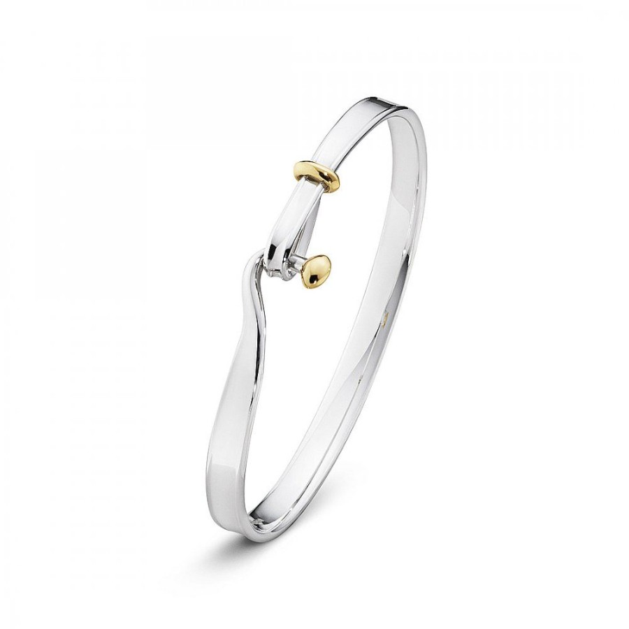 Presenter Georg Jensen | Torun Bangle Silver/Guld