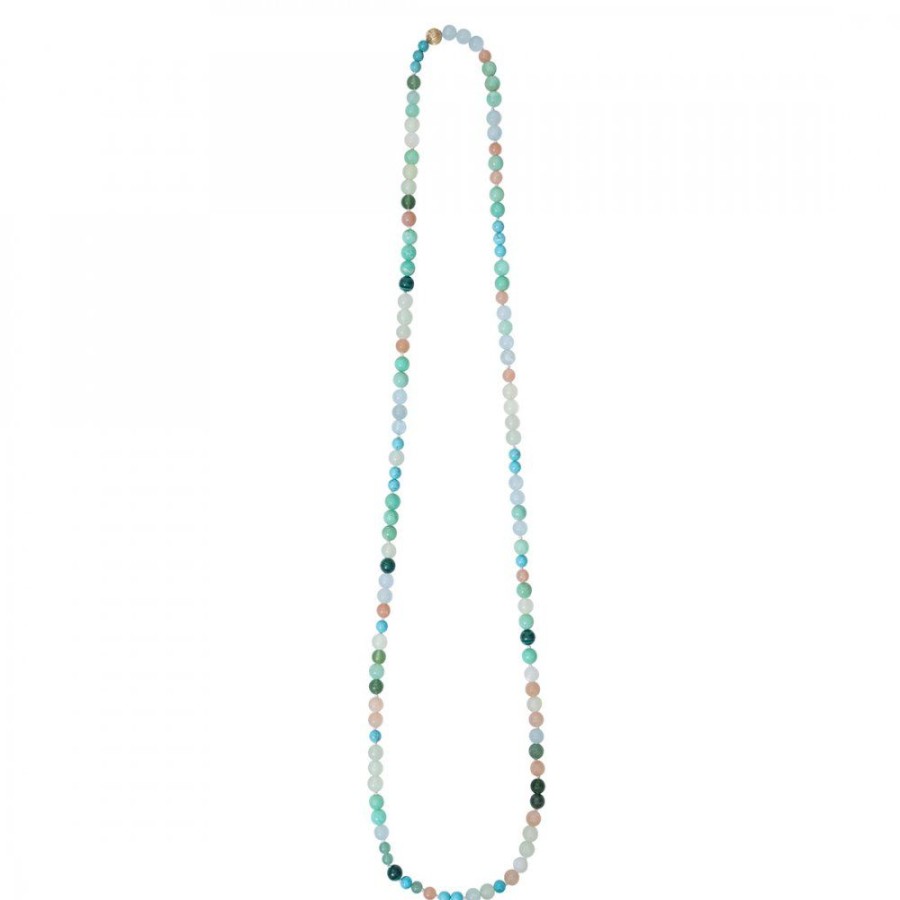 Smycken Ole Lynggaard Copenhagen | Bead Collier Mix Turkos 90 Cm