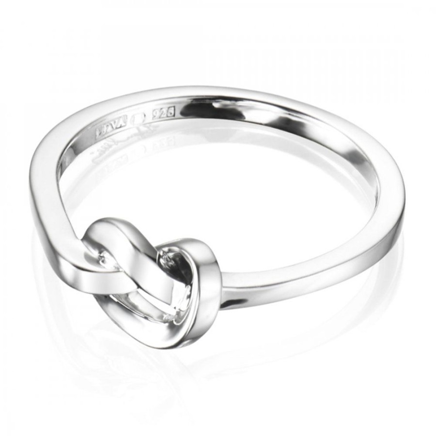 Smycken Efva Attling | Love Knot Ring Silver