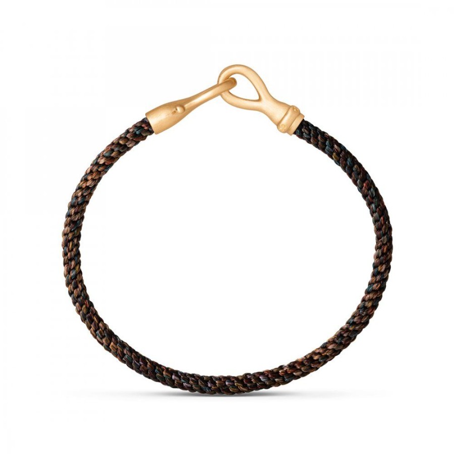 Presenter Ole Lynggaard | Life Bracelet Marron Herr