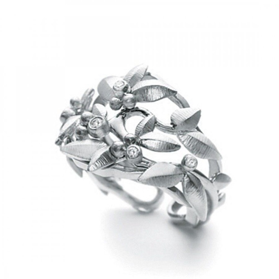 Smycken Ole Lynggaard | Spring Ring Vitguld