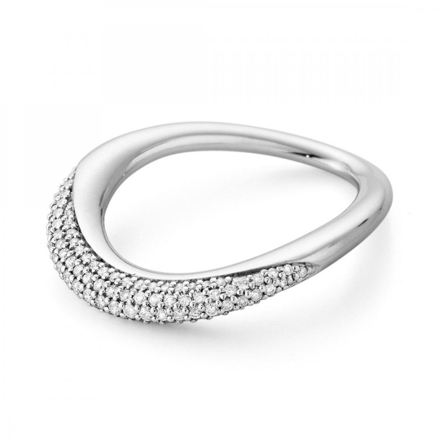 Smycken Georg Jensen | Offspring Ring Silver Pave