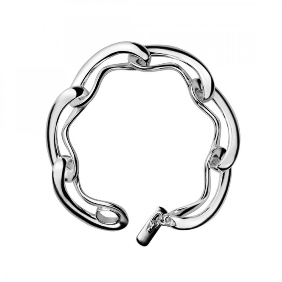 Smycken Georg Jensen | Infinity Armband Kraftig Silver