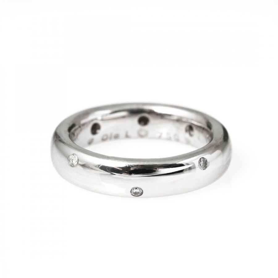 Smycken Ole Lynggaard Copenhagen | The Ring 5 Mm Vitguld Diamanter